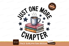 Just One More Chapter Design Image PNG Product Image 1