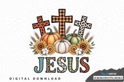 Autumn themed christian sublimation design Product Image 1