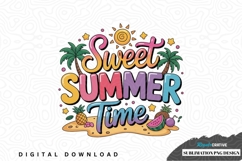 Sweet summer time sublimation png design Product Image 1