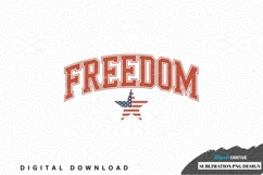 Freedom sublimation png design Product Image 1