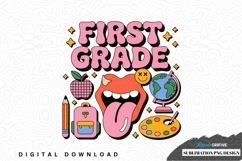 First grade sublimation png design Product Image 1