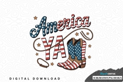 America y'all sublimation png design Product Image 1
