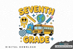 Seventh grade sublimation png design Product Image 1