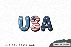 Usa patriotic sublimation png design Product Image 1