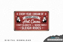 Winter wonderland sublimation png design Product Image 1