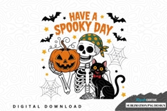 Have a spooky day sublimation png design Product Image 1