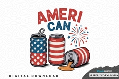 Ameri can sublimation png design Product Image 1