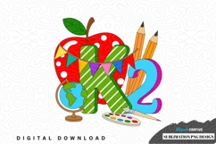 Back to school sublimation png design Product Image 1