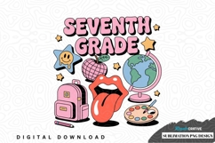 Seventh grade sublimation png design Product Image 1