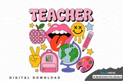 Teacher sublimation png design Product Image 1