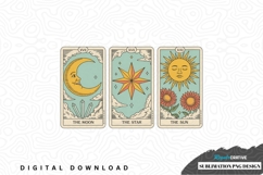Tarot card sublimation png design Product Image 1