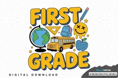 First grade sublimation png design Product Image 1