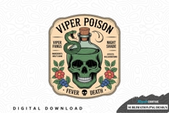 Viper poison sublimation png design Product Image 1
