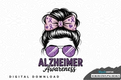 Alzheimer's awareness sublimation png design Product Image 1