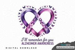 Alzheimer awareness sublimation png design Product Image 1