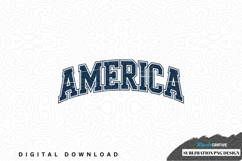 America sublimation png design Product Image 1