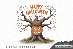 Happy halloween sublimation png design Product Image 1