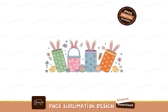 Groovy Easter Elements Sublimation PNG Product Image 1
