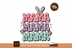 Retro Mama Multiple Listing Sublimation PNG Product Image 1