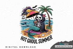 Hot ghoul summer sublimation png design Product Image 1