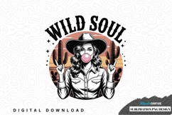 Wild soul sublimation png design Product Image 1
