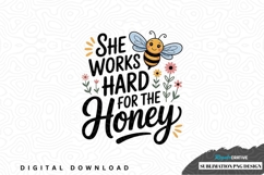 Inspirational bee sublimation design Product Image 1