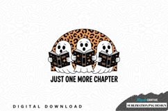 Ghosts reading books sublimation png design Product Image 1