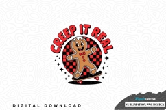 Creep it real sublimation png design Product Image 1