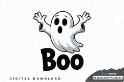 Halloween ghost sublimation png design Product Image 1