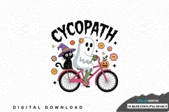 Halloween cycopath sublimation png design Product Image 1