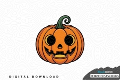 Jack-o'-lantern sublimation png design Product Image 1