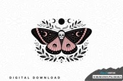 Gothic butterfly sublimation png design Product Image 1