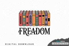 Freedom book collection sublimation png design Product Image 1