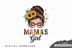 Mama's girl sublimation png design Product Image 1