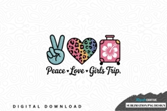 Peace love girls trip sublimation png design Product Image 1