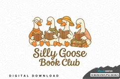 Silly goose book club design Product Image 1