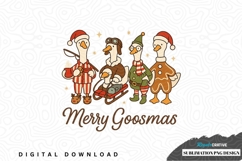 Merry goosmas sublimation png design Product Image 1