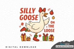 Silly goose on the loose christmas design Product Image 1