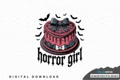 Horror girl sublimation png design Product Image 1