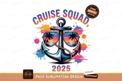 Cruise Squad 2025 Sublimation Png Product Image 1