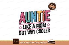 Fun Aunt Sublimation Png Product Image 1
