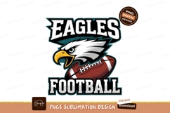 Eagles Football Team Sublimation Png Product Image 1