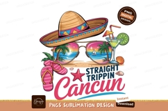 Cancun Summer Vibes Travel Sublimation Png Product Image 1
