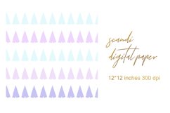 Nordic Digital Paper, Scandinavian Style Seamless Pattern Product Image 1