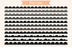 Scalloped Border Colored Lace | Divider | Illustrator brush Product Image 2