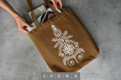 Scandinavian Leaves Ornament SVG Product Image 1