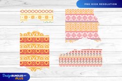 Scandinavian Pattern Torn Paper Product Image 1