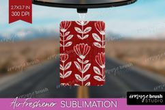 Scandi Flowers Air Freshener PNG - Scandinavian PNG Product Image 1