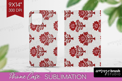 Scandi Flowers Phone Case PNG - Scandinavian Case PNG Product Image 1