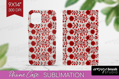 Scandi Flowers Phone Case PNG - Scandinavian Case PNG Product Image 1